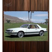 Металлическая табличка Mustang Coupe 459